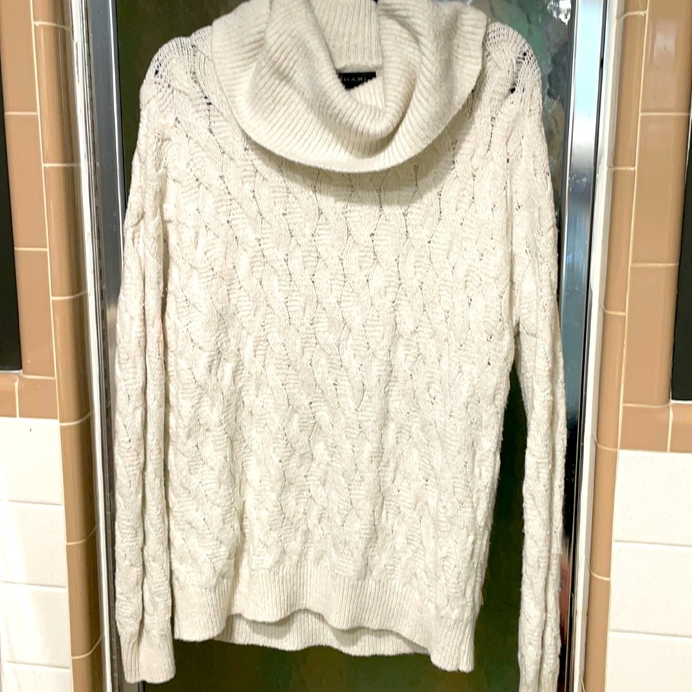 Cream sweater!